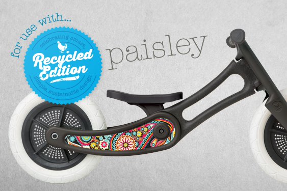 Wishbone Recycled Edition Sticker Kits Wishbone Australia Bicycle Accessories at Little Earth Nest Eco Shop Geelong Online Store Australia
