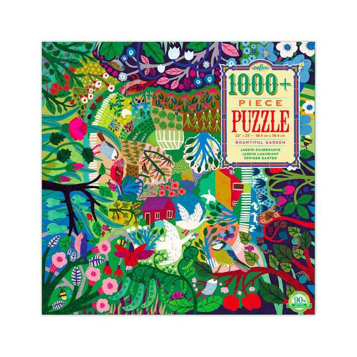 Bountiful Garden 1008 Piece Puzzle Eeboo Puzzles at Little Earth Nest Eco Shop