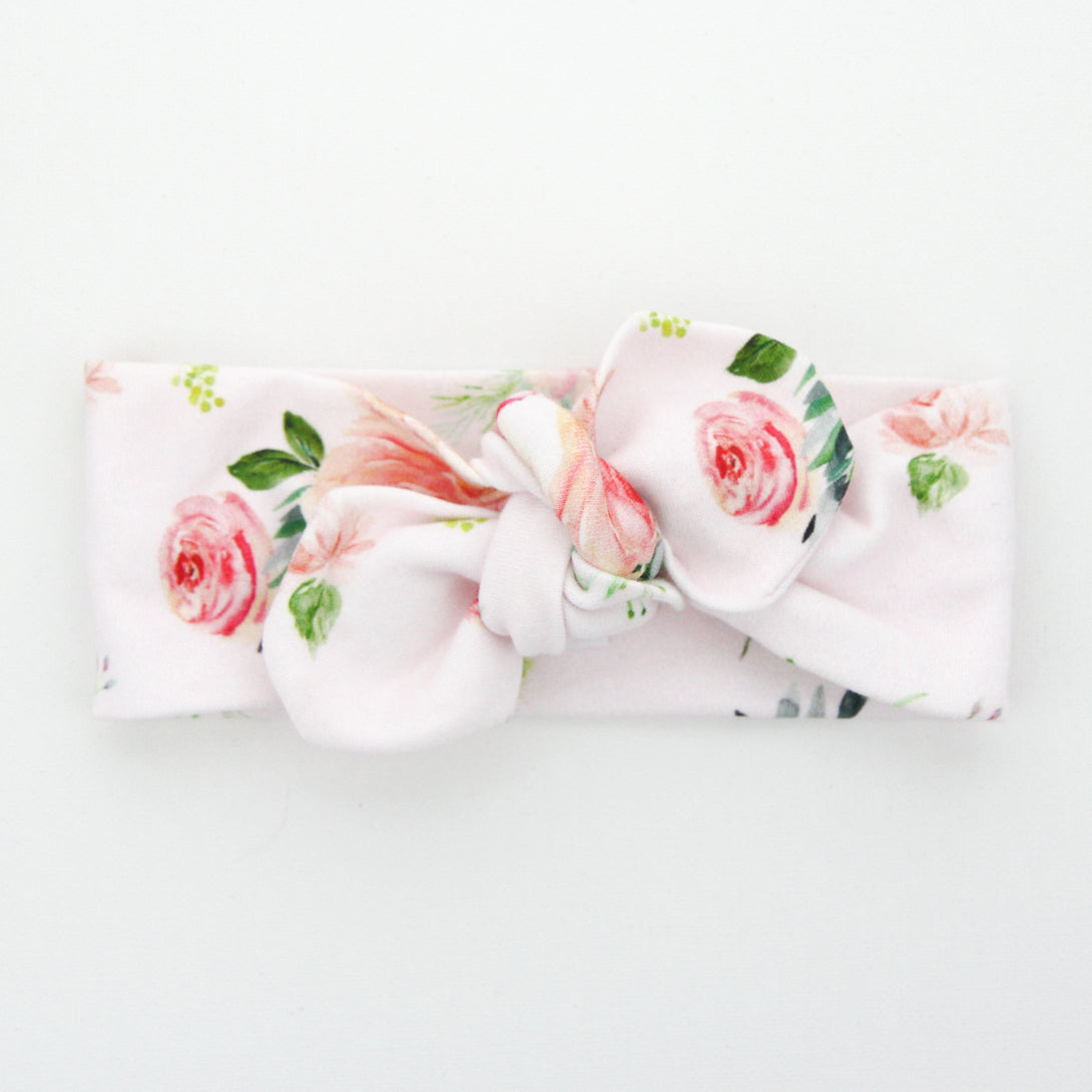 Le Petit Bouton Headband Le Petit Bouton Baby & Toddler Clothing Roses TK at Little Earth Nest Eco Shop Geelong Online Store Australia