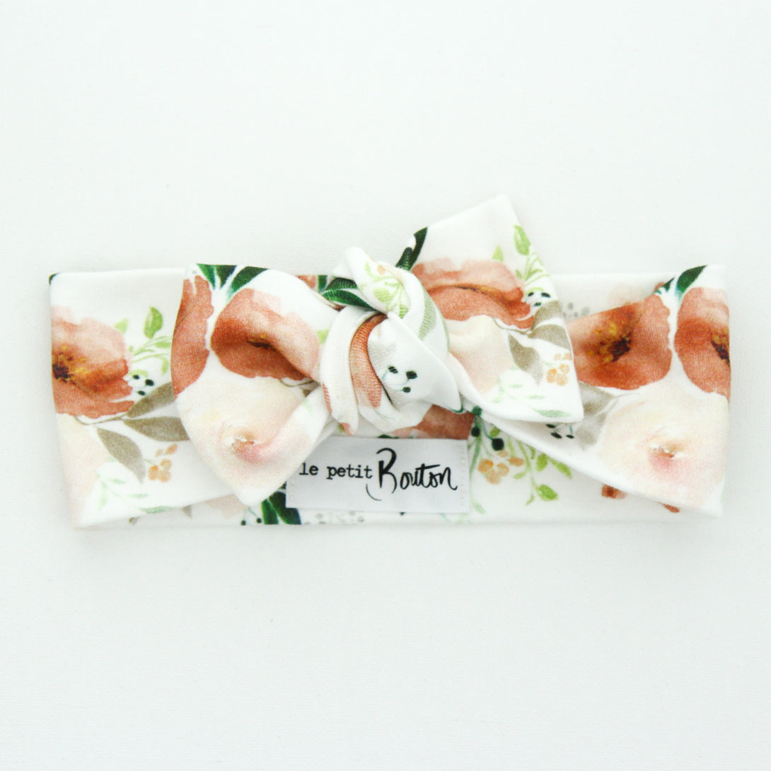 Le Petit Bouton Headband Le Petit Bouton Baby & Toddler Clothing Autumn BK at Little Earth Nest Eco Shop Geelong Online Store Australia