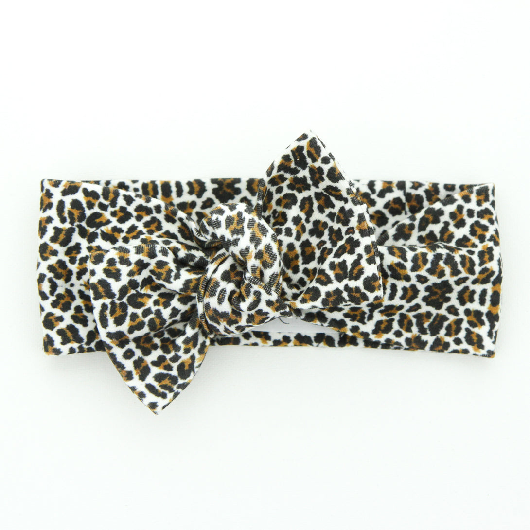 Le Petit Bouton Headband Le Petit Bouton Baby & Toddler Clothing Leopard Love BK at Little Earth Nest Eco Shop Geelong Online Store Australia