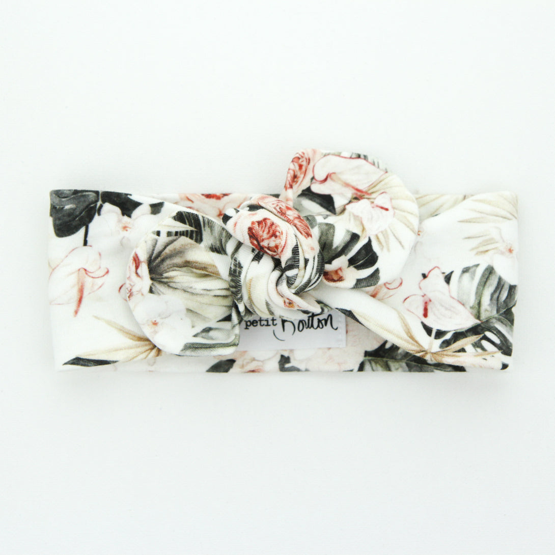 Le Petit Bouton Headband Le Petit Bouton Baby & Toddler Clothing Fern TK at Little Earth Nest Eco Shop Geelong Online Store Australia
