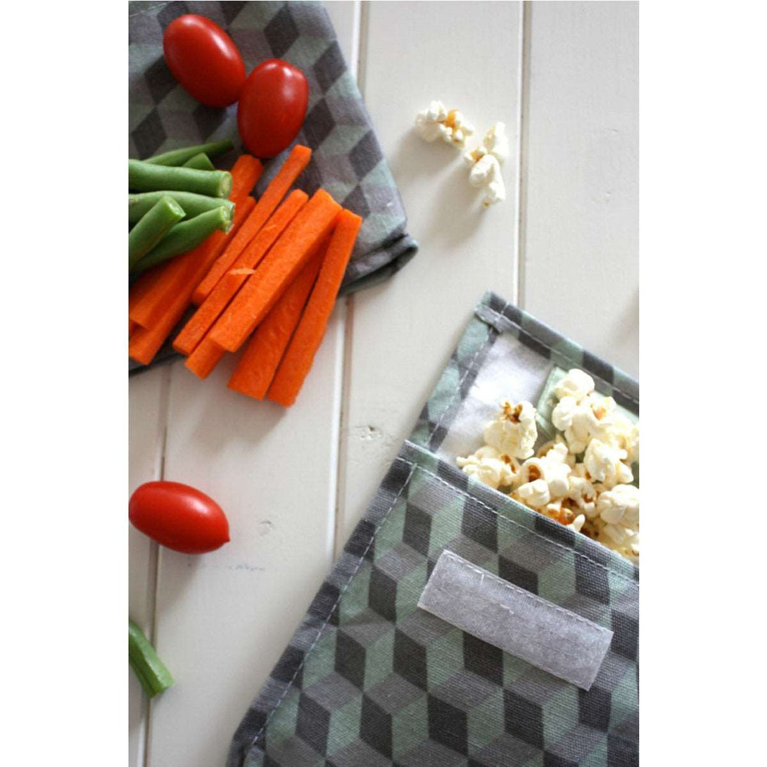 4 My Earth Snack Pocket | Reusable Snack Pockets | Little Earth Nest