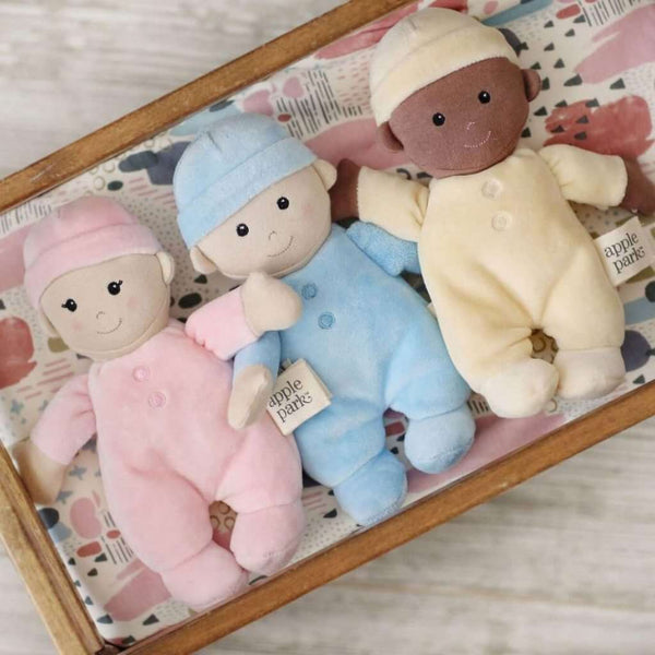 Apple Park Organic First Baby Doll Apple Park Organic Dolls, Playsets & Toy Figures at Little Earth Nest Eco Shop Geelong Online Store Australia