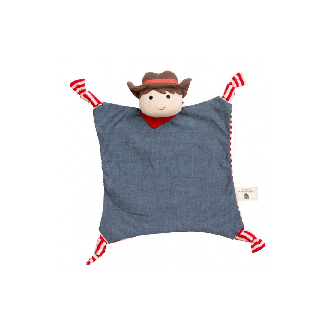Apple Park Organic Teether Blankie Apple Park Organic Dummies and Teethers Billy Barnyard at Little Earth Nest Eco Shop Geelong Online Store Australia