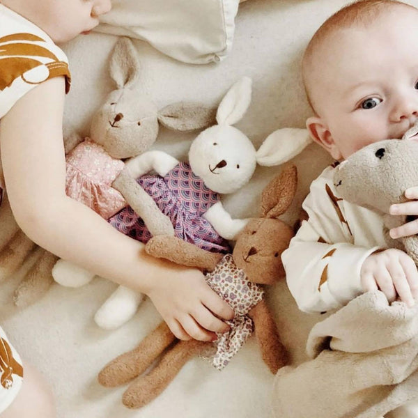 Apple Park Organic Baby Bunny Apple Park Organic Soft Toys at Little Earth Nest Eco Shop