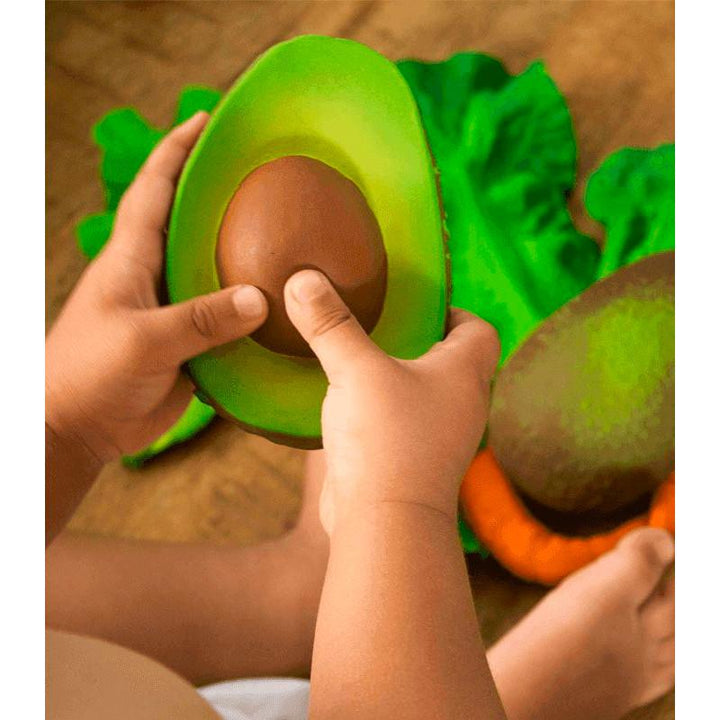 Arnold the Avocado Teether by Oli and Carol Oli and Carol Dummies and Teethers at Little Earth Nest Eco Shop