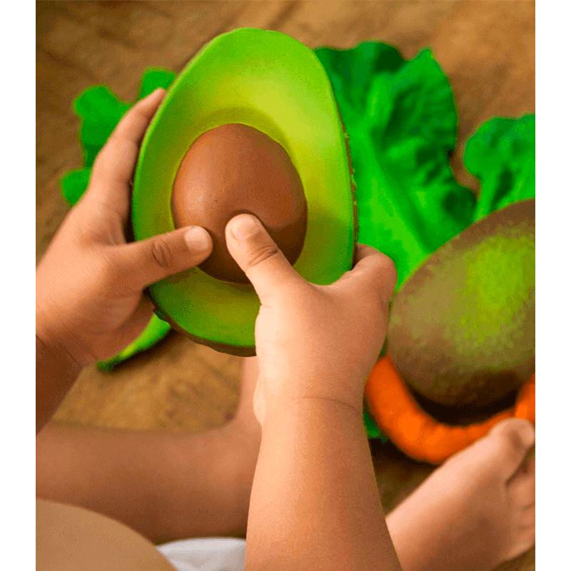Arnold the Avocado Teether by Oli and Carol Oli and Carol Dummies and Teethers at Little Earth Nest Eco Shop Geelong Online Store Australia