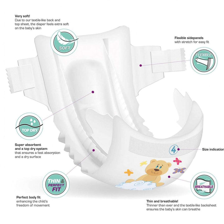 Bambo Eco Disposable Nappies Little Earth Nest