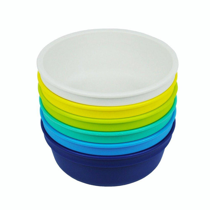 Replay 6 Piece Sets in Bold Replay Dinnerware Bowl at Little Earth Nest Eco Shop