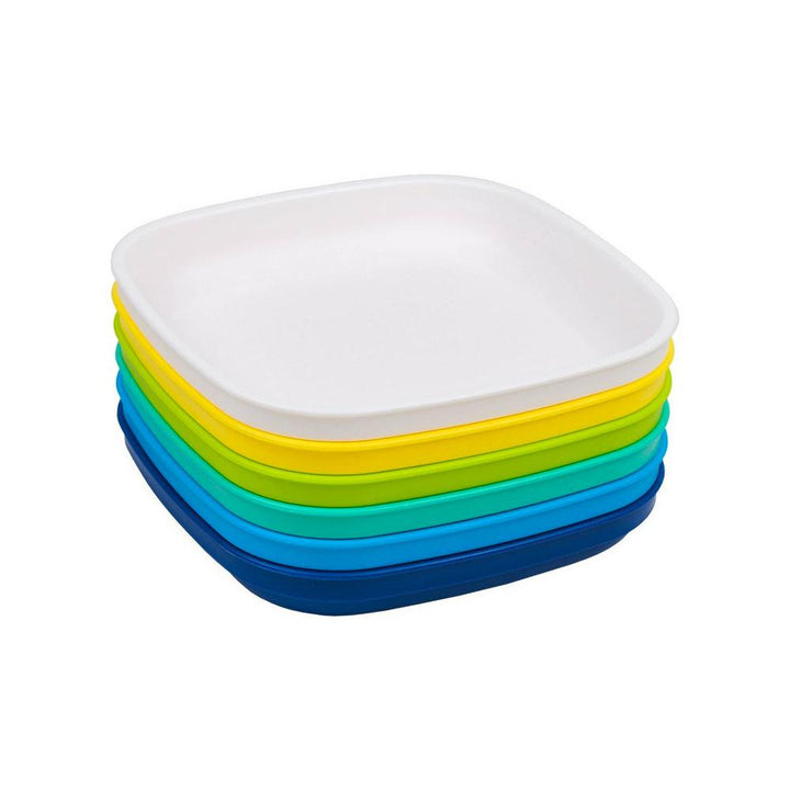 Replay 6 Piece Sets in Bold Replay Dinnerware Plate at Little Earth Nest Eco Shop
