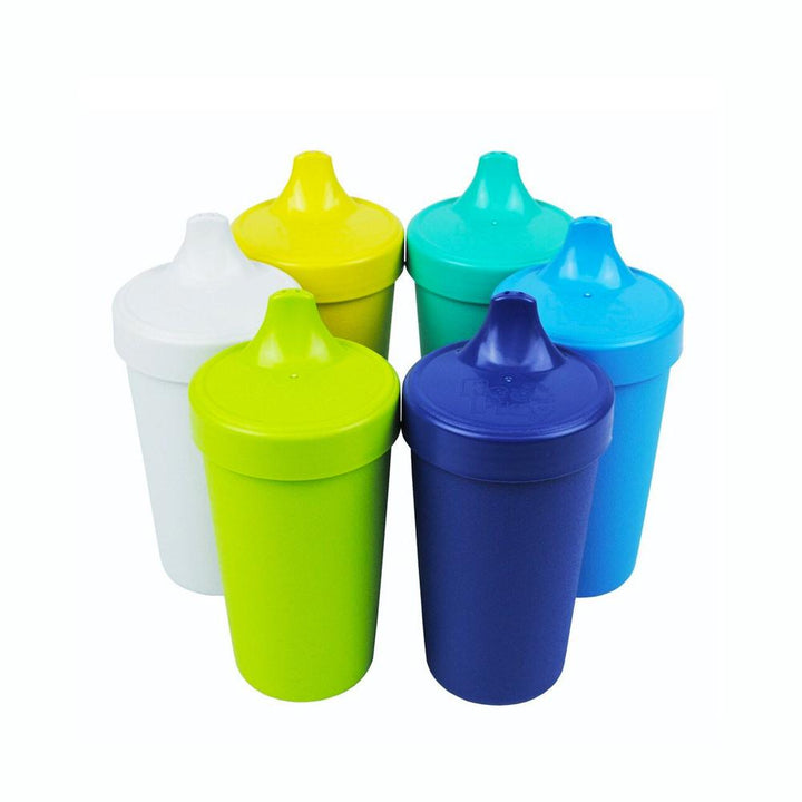 Replay 6 Piece Sets in Bold Replay Dinnerware Sippy Cup at Little Earth Nest Eco Shop