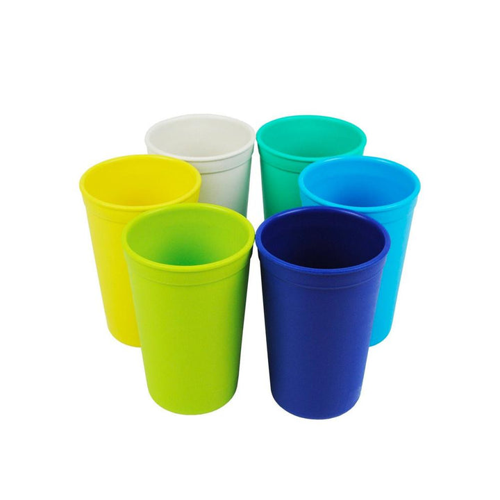 Replay 6 Piece Sets in Bold Replay Dinnerware Tumbler at Little Earth Nest Eco Shop