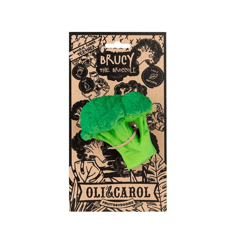 Brucy the Broccoli Teether by Oli and Carol Oli and Carol Dummies and Teethers at Little Earth Nest Eco Shop Geelong Online Store Australia