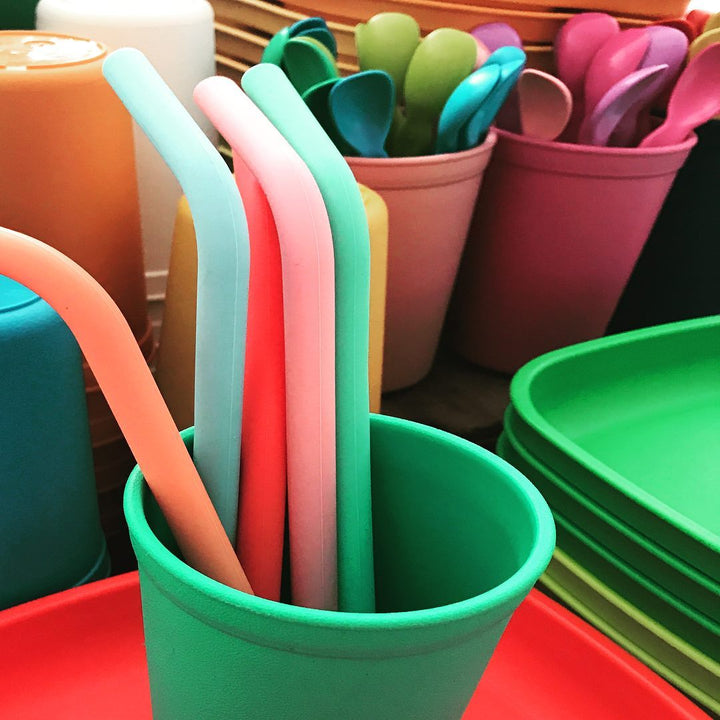 Silicone Straw Set Little Earth Nest General at Little Earth Nest Eco Shop