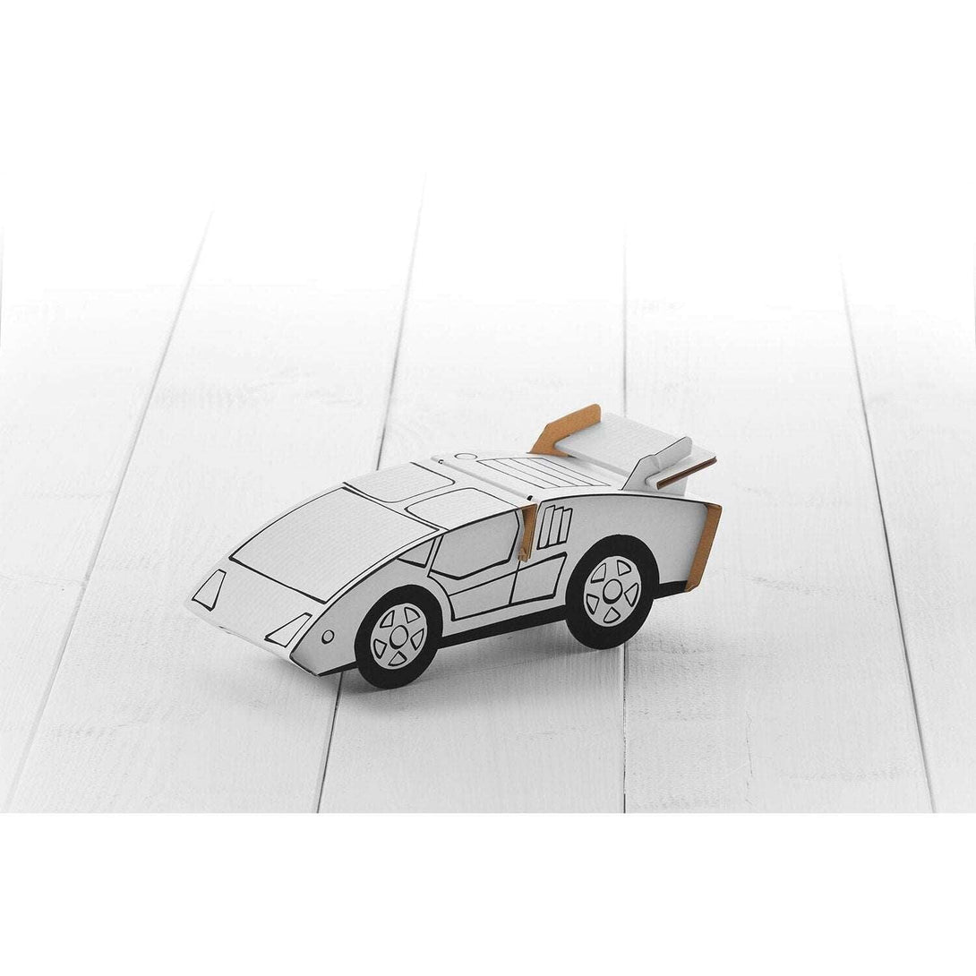 Calafant Level 1 Activity Models Calafant Art and Craft Kits Sports Car at Little Earth Nest Eco Shop Calafant Kids Activity Sets Geelong Online Store Australia