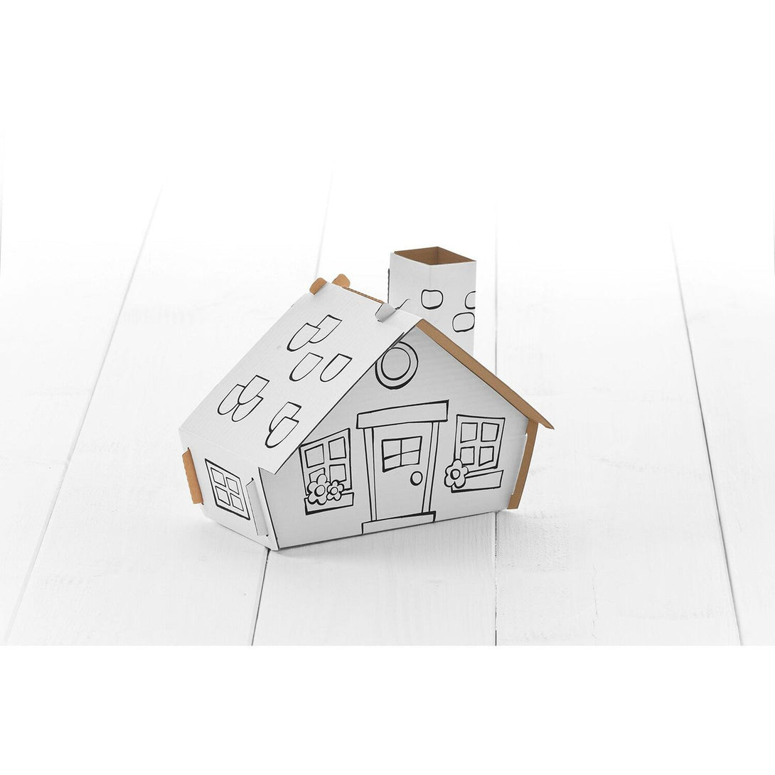 Calafant Level 1 Activity Models Calafant Art and Craft Kits Log Cabin at Little Earth Nest Eco Shop Calafant Kids Activity Sets Geelong Online Store Australia