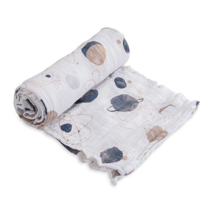Cotton Muslin Swaddle Little Unicorn Bath and Body Planetary at Little Earth Nest Eco Shop