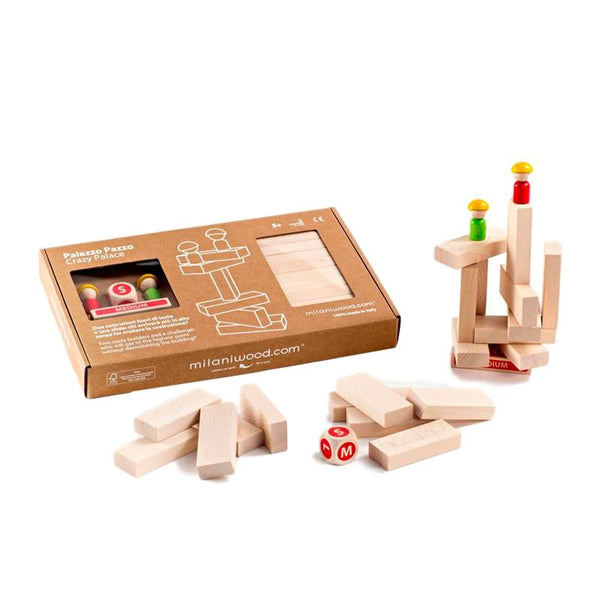 Milaniwood Crazy Palace Milaniwood Games at Little Earth Nest Eco Shop