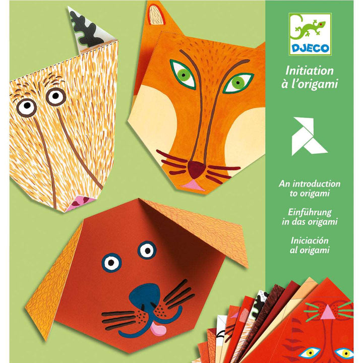 Djeco Introduction to Origami Djeco Art and Craft Kits Animals at Little Earth Nest Eco Shop