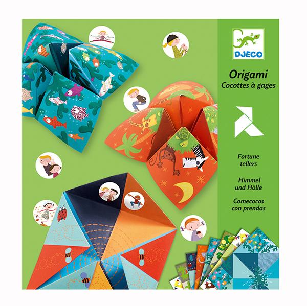 Djeco Origami Fortune Teller Djeco Art and Craft Kits at Little Earth Nest Eco Shop