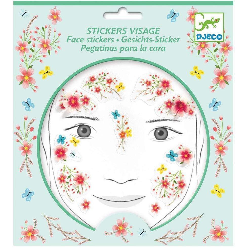Kids Face Stickers by Djeco Djeco Art and Craft Kits Spring Fairy at Little Earth Nest Eco Shop Geelong Online Store Australia