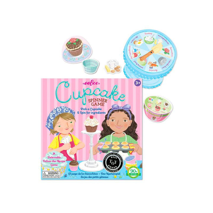 Cupcake Board Game Eeboo Games at Little Earth Nest Eco Shop