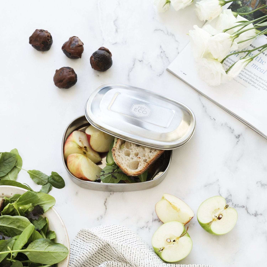 Ever Eco Bento Snack Box Ever Eco Lunch Boxes and Bags at Little Earth Nest Eco Shop Ever Eco Bento Snack Box - Ever Eco Lunchbox Geelong Online Store Australia