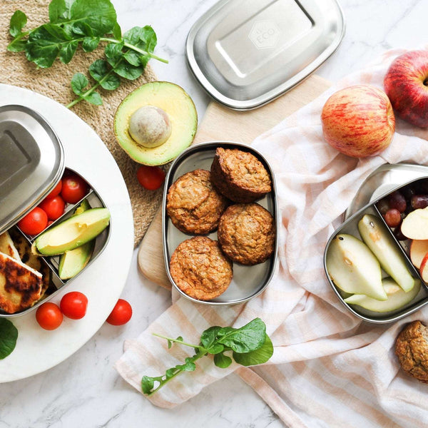 Ever Eco Bento Snack Box Ever Eco Lunch Boxes and Bags at Little Earth Nest Eco Shop Ever Eco Bento Snack Box - Ever Eco Lunchbox Geelong Online Store Australia
