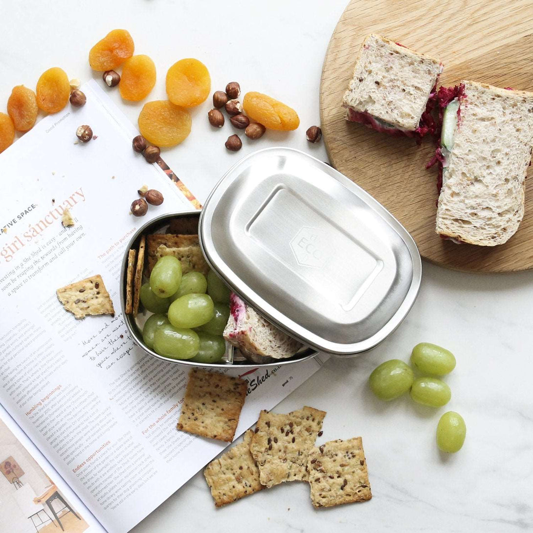 Ever Eco Bento Snack Box Ever Eco Lunch Boxes and Bags at Little Earth Nest Eco Shop Ever Eco Bento Snack Box - Ever Eco Lunchbox Geelong Online Store Australia