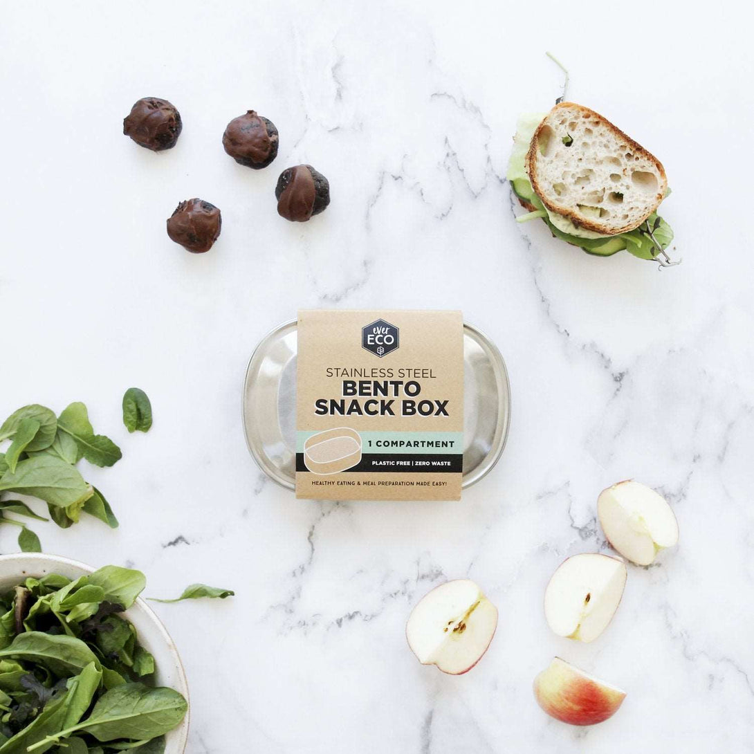 Ever Eco Bento Snack Box Ever Eco Lunch Boxes and Bags at Little Earth Nest Eco Shop Ever Eco Bento Snack Box - Ever Eco Lunchbox Geelong Online Store Australia