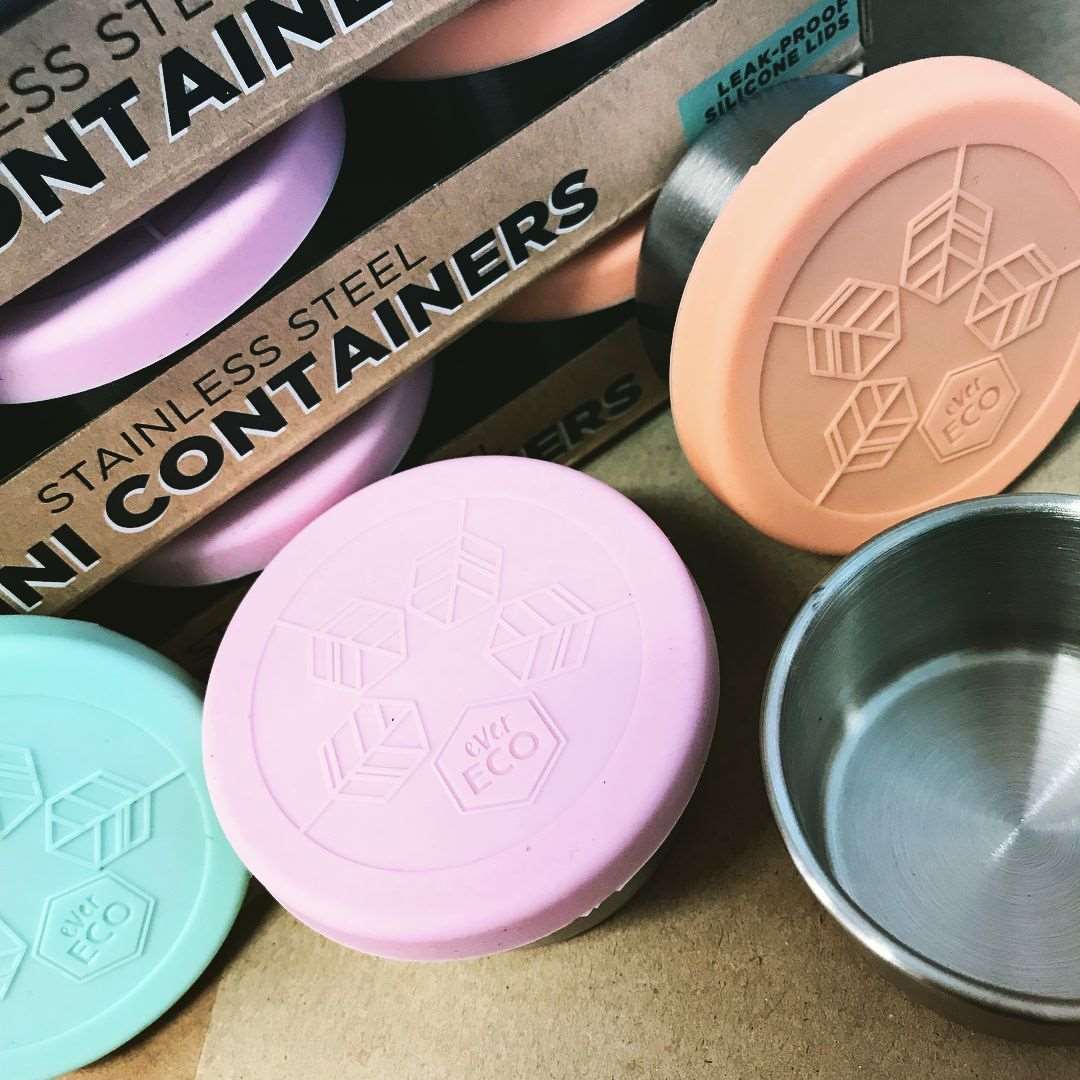 Ever Eco Stainless Steel Mini Containers Ever Eco Food Storage Containers at Little Earth Nest Eco Shop Geelong Online Store Australia