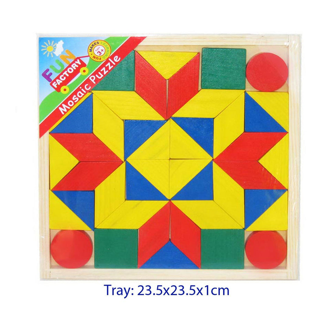 Simple Mosaic Puzzle Fun Factory Puzzles at Little Earth Nest Eco Shop Geelong Online Store Australia