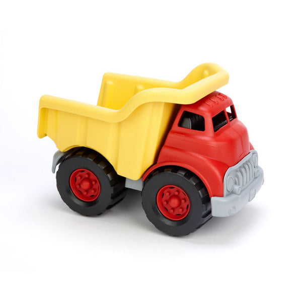 Green Toys Dump Truck Green Toys Play Vehicles Red/Yellow at Little Earth Nest Eco Shop Geelong Online Store Australia
