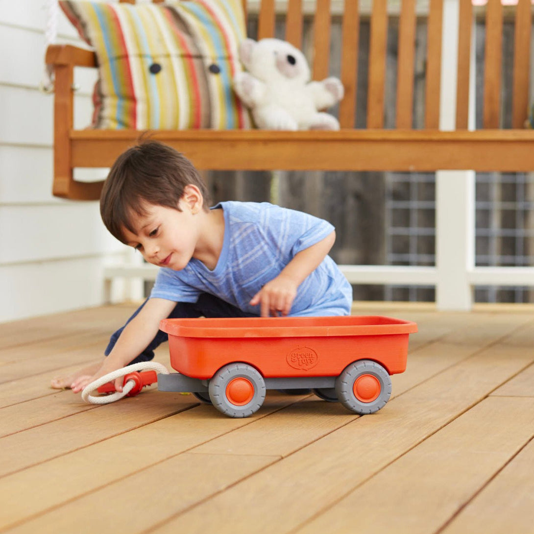 Green Toys Wagon Green Toys Play Vehicles at Little Earth Nest Eco Shop Geelong Online Store Australia