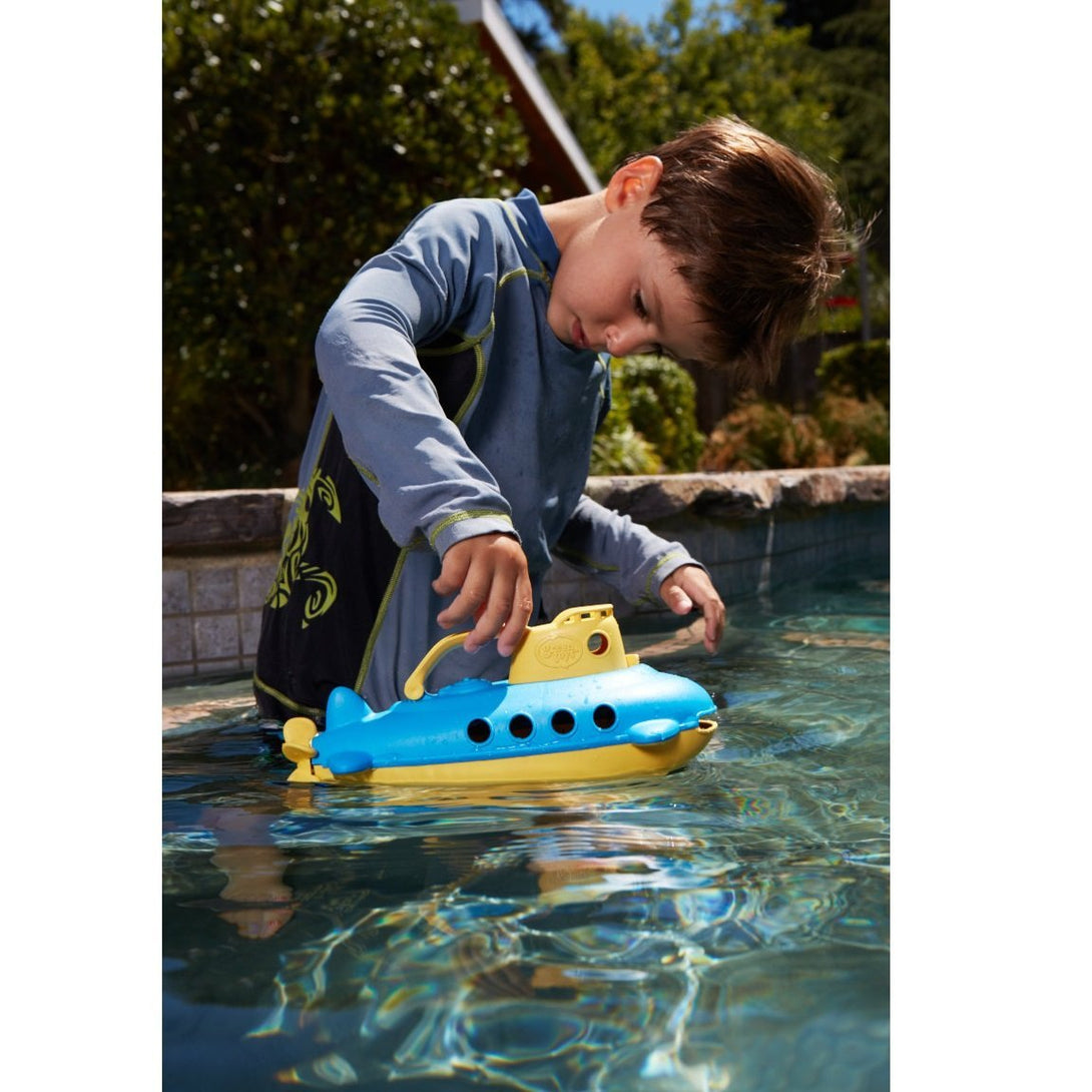 Green Toys Submarine Green Toys Bath Toys at Little Earth Nest Eco Shop Geelong Online Store Australia
