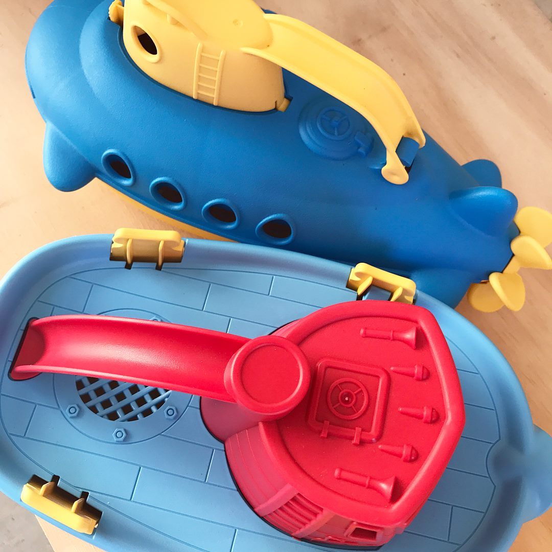 Green Toys Submarine Green Toys Bath Toys at Little Earth Nest Eco Shop Geelong Online Store Australia