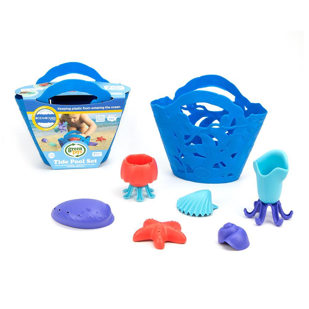 Green Toys Tide Pool Bath Set Green Toys Beach and Sand Toys Blue at Little Earth Nest Eco Shop Geelong Online Store Australia