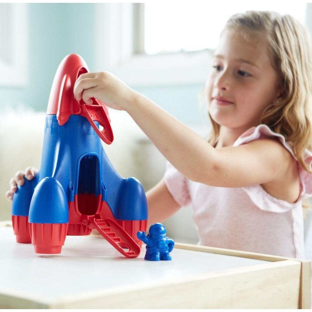 Green Toys Rocket Green Toys Activity Toys at Little Earth Nest Eco Shop Geelong Online Store Australia