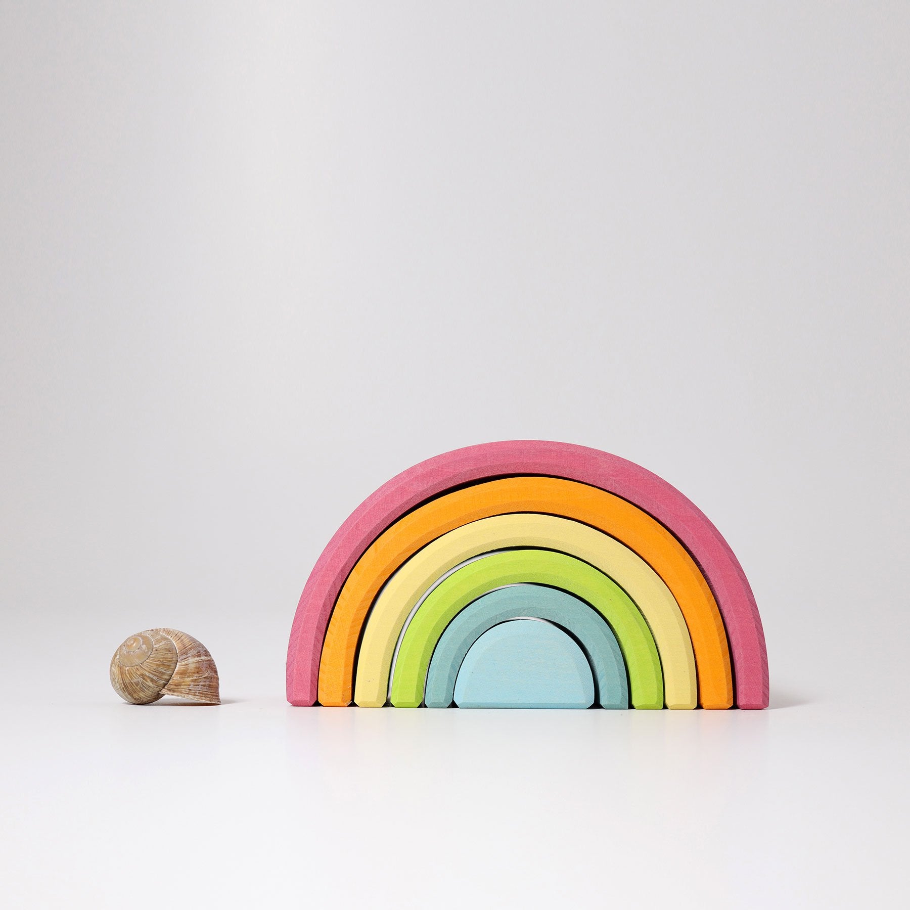 Grimms Rainbow Wooden Rainbow Toys Little Earth Nest