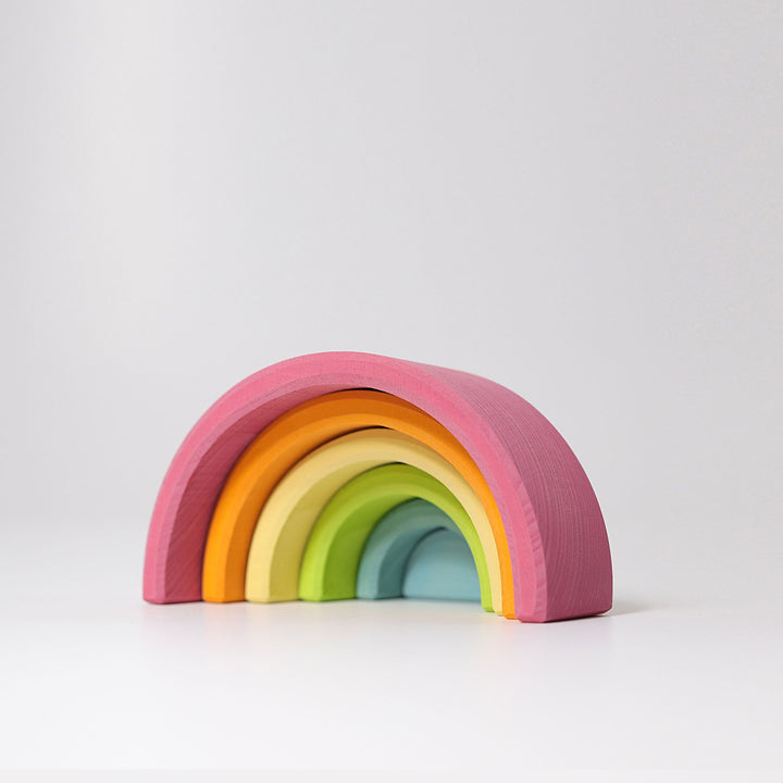 Grimms Rainbow - Wooden Rainbow Toys - Little Earth Nest