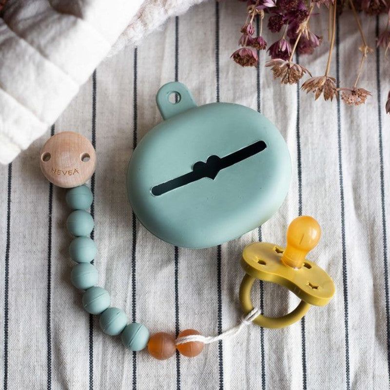 Hevea Pacifier Dummy Keeper Case Hevea Baby Baby Care at Little Earth Nest Eco Shop Geelong Online Store Australia