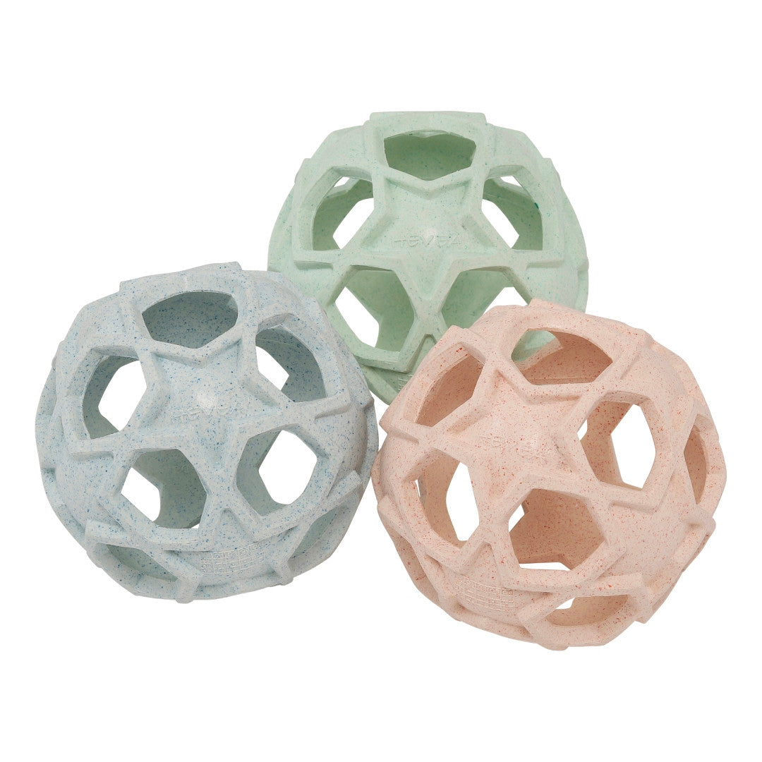 Hevea Upcycled Natural Rubber Star Ball Hevea Baby Bath and Body at Little Earth Nest Eco Shop Hevea Upcycled Star Ball Geelong Online Store Australia