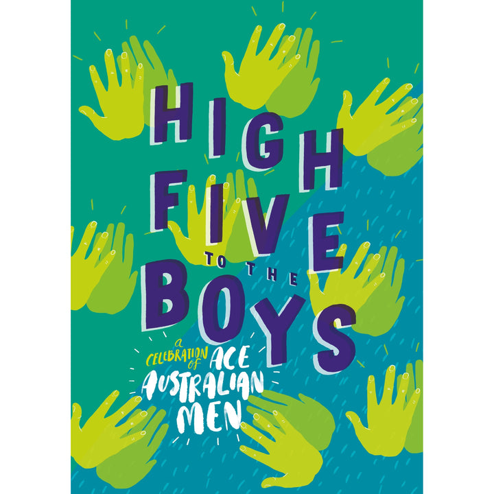 High Five to the Boys Book Little Earth Nest Books at Little Earth Nest Eco Shop