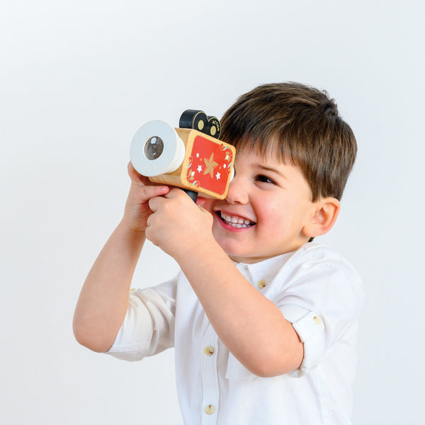 Le Toy Van Honeybake Toy Video Camera Le Toy Van Wooden Toys at Little Earth Nest Eco Shop