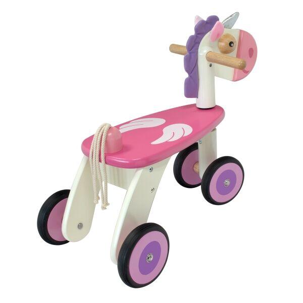 Unicorn on online wheels toy