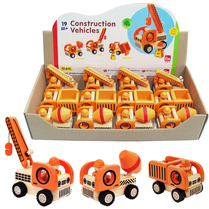 I'm Toy Construction Vehicles Im Toy Play Vehicles at Little Earth Nest Eco Shop