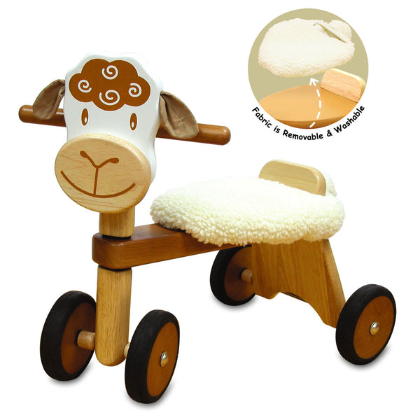 Lambie Padding Rider Ride-On Lamb Im Toy Kids Riding Vehicles at Little Earth Nest Eco Shop