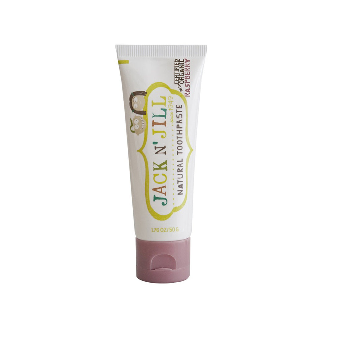 Jack n Jill Natural Toothpaste Jack n Jill Toothpaste Raspberry at Little Earth Nest Eco Shop Geelong Online Store Australia