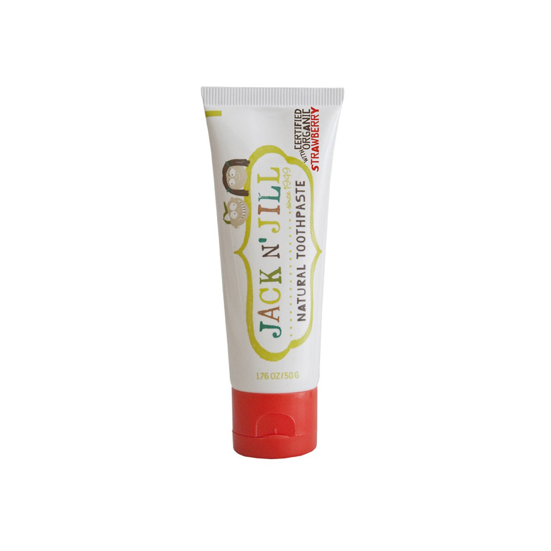 Jack n Jill Natural Toothpaste Jack n Jill Toothpaste Strawberry at Little Earth Nest Eco Shop Geelong Online Store Australia